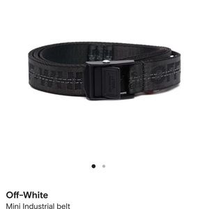 Off White Mini Industrial Belt